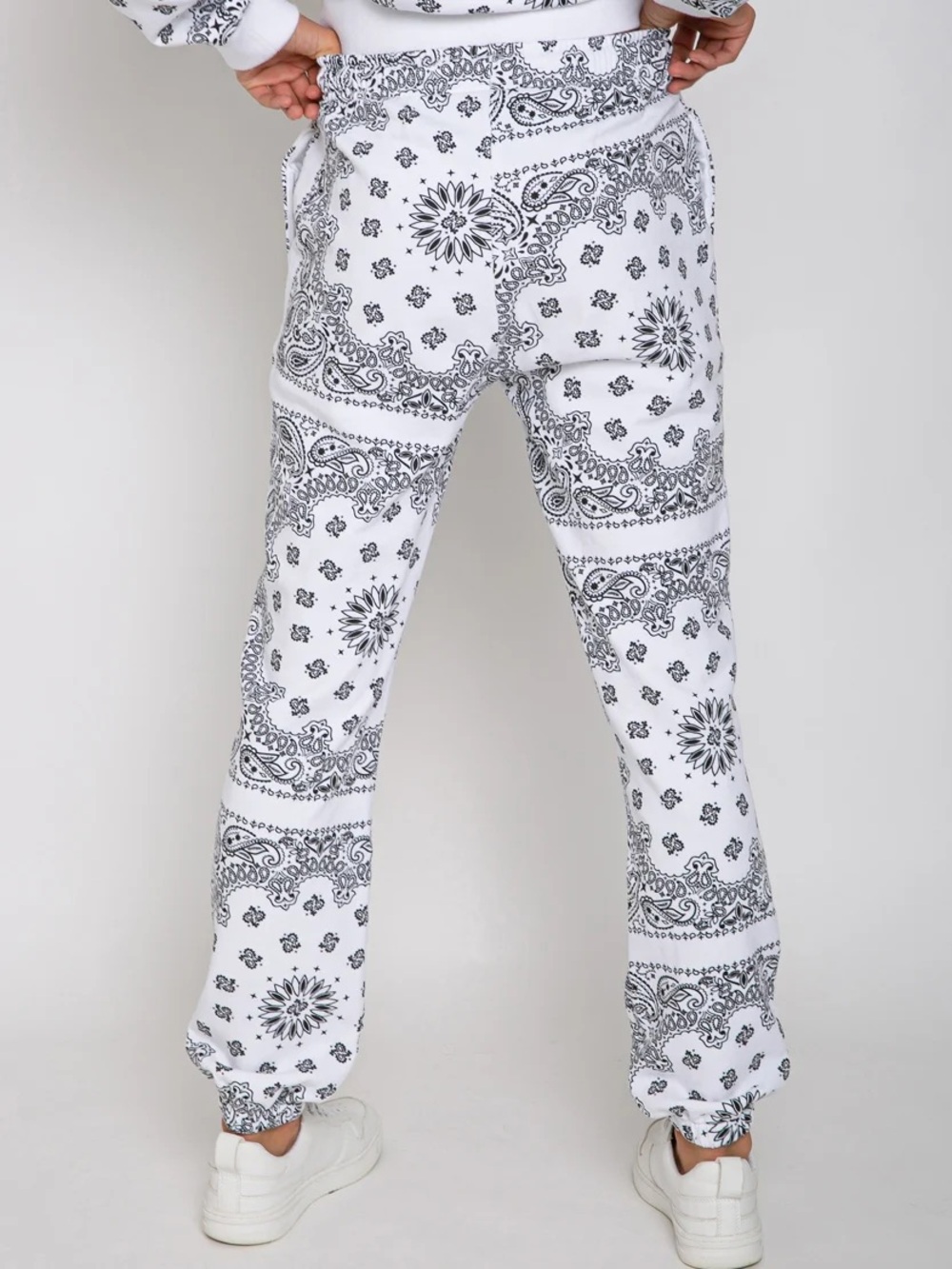 MC2 Saint Barth Bandana-Print Cotton Joggers - Picture 6 of 9